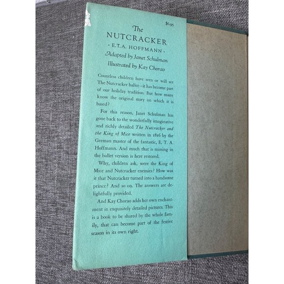The Nutcracker By E.T.A. Hoffmann Adapted By Janet Schulman Hardcover Book - Picture 3 of 5